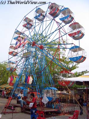 Ferris wheel at Temple fair