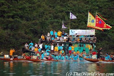Dragon Boat festival in Tai Tam