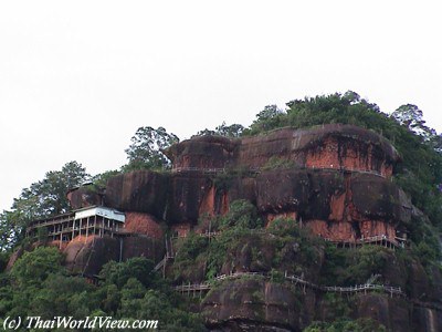 Buddha cliff