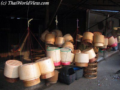 Baskets to keep sticky rice