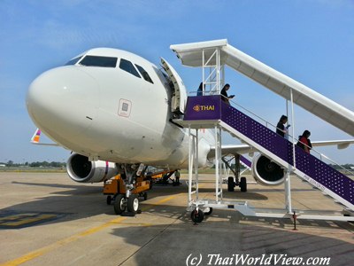 Plane to Ubon Ratchathani