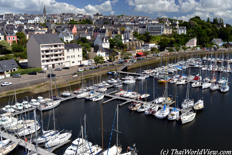 View from Le Pont Neuf - Douarnenez