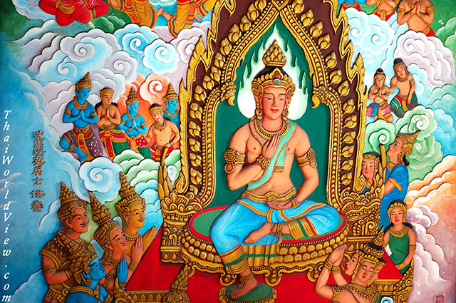 Buddhist painting - Miu Fat Buddhist Monastery