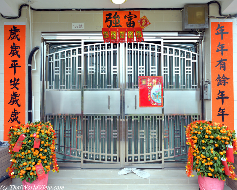 House door - Tai Po