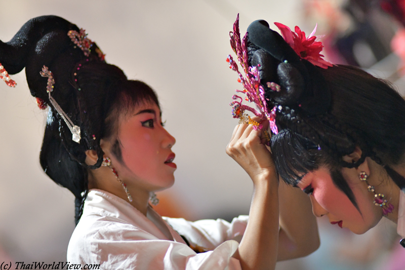 Make-up - Hungry ghost festival