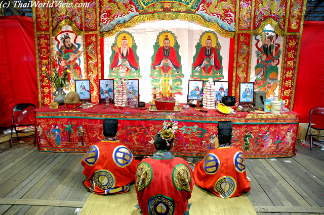 Taoist priests - Sha Kong Wai Ta Tsiu Festival
