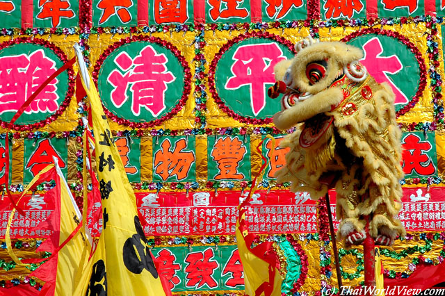 Lion dance - Sha Kong Wai Ta Tsiu Festival