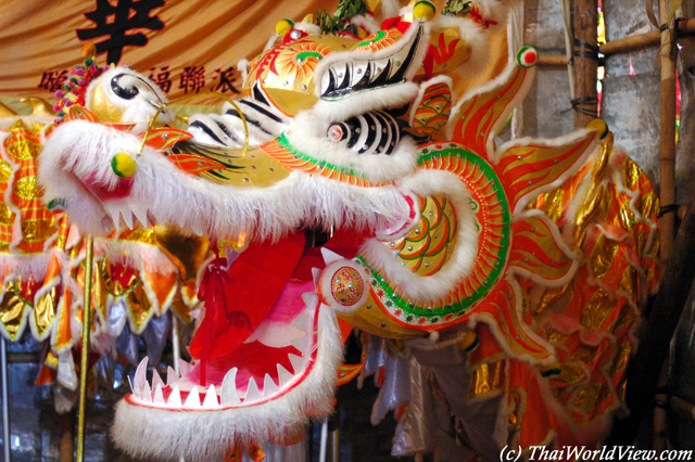 Chinese lion - Sheung Shui Heung Ta Tsiu Festival