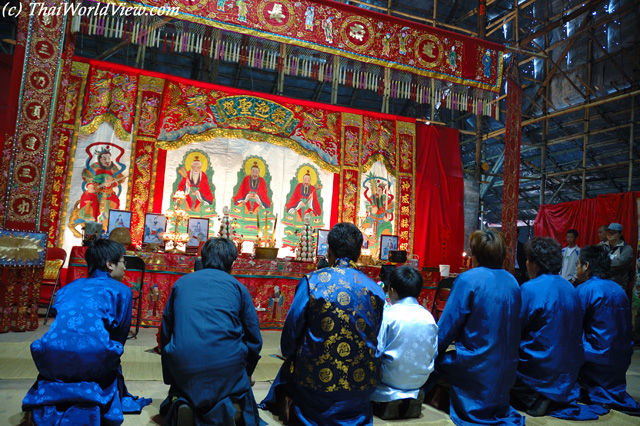 Taoist priests - Tuen Tsz Wai Ta Tsiu Festival