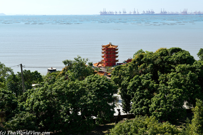 View over Shenzhen - Lau Fau Shan