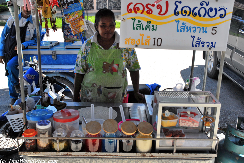 Pancake seller - Nakhon Pathom