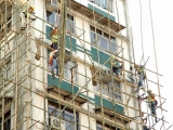 Bamboo scaffolds