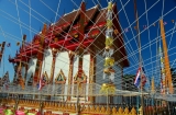 Adorned Thai temple