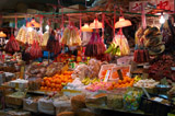 Market stalls