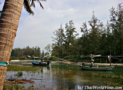 Fishermen boats