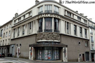 Old cinema in Brest