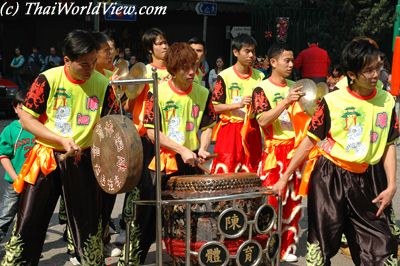 Lion dance