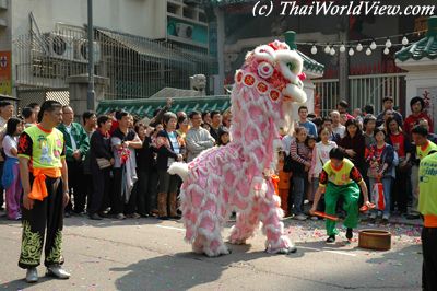 Lion dance