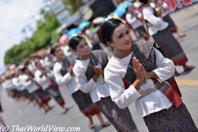 Yasothon Rocket Parade