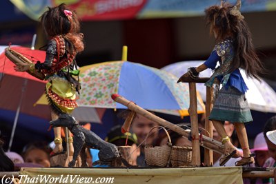 Yasothon Rocket Parade