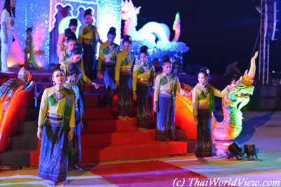Naga Fireballs festival in Phon Phisai