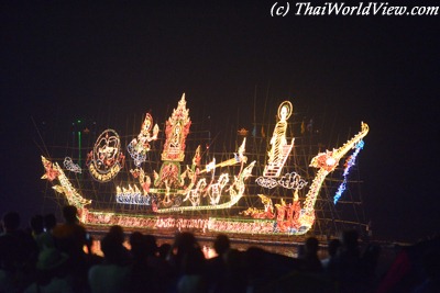 Naga Fireballs festival in Phon Phisai