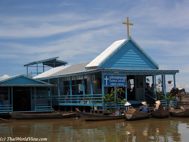 Catholic church - Tonle Sap Lake
