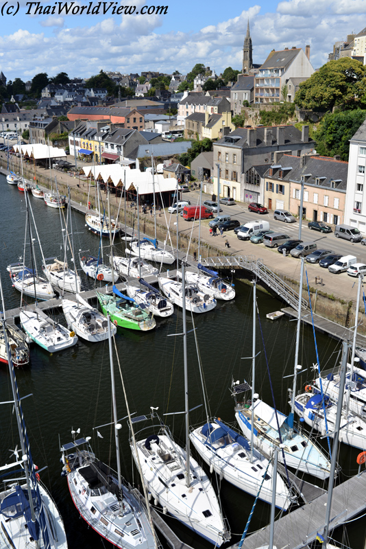 View from Le Pont Neuf - Douarnenez