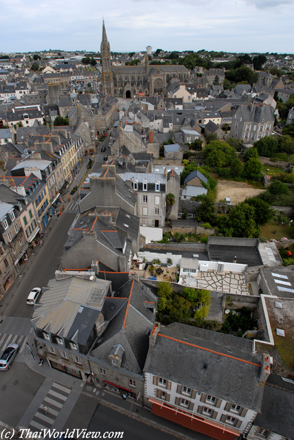 View from the bell tower - Saint-Pol-de-Léon