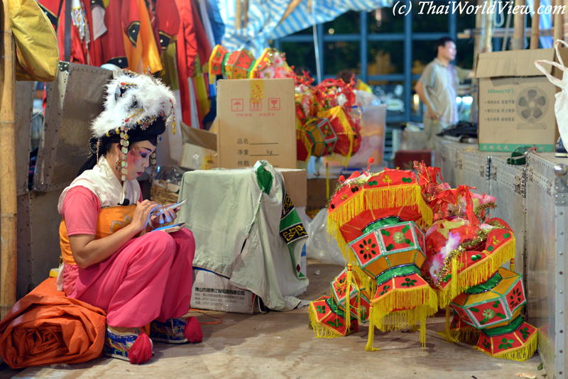 Opera performer - Hungry ghost festival