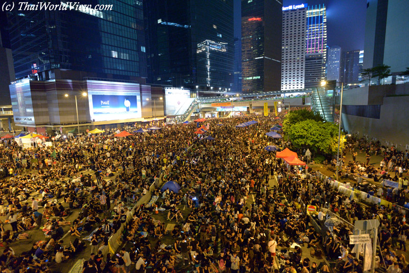 Umbrella Revolution - Admiralty