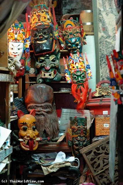 Chinese face masks - Tai O