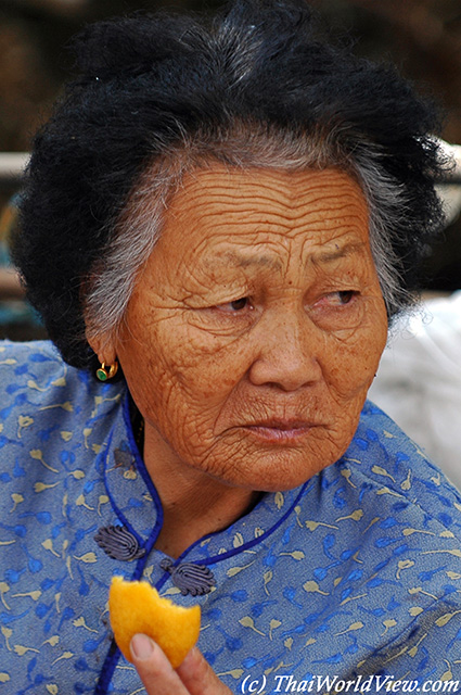 Old lady - Tap Mun island