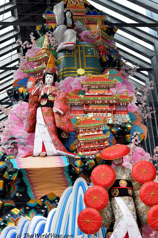 Decorated float - Fukuoka