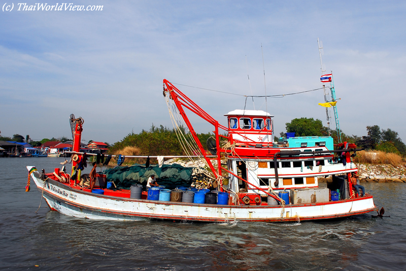Fishermen boat - Rayong province