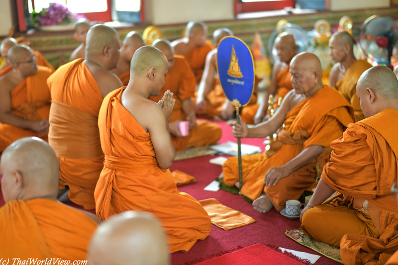 Reciting mantra - Nakhon Pathom