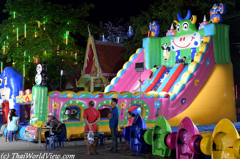 Inflatable Slide - Wat Sam Krabue Phueak