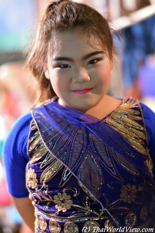 Likay performer - Wat Sam Krabue Phueak
