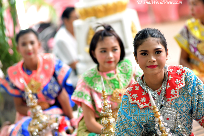 Dancers - Wat Rai Khing