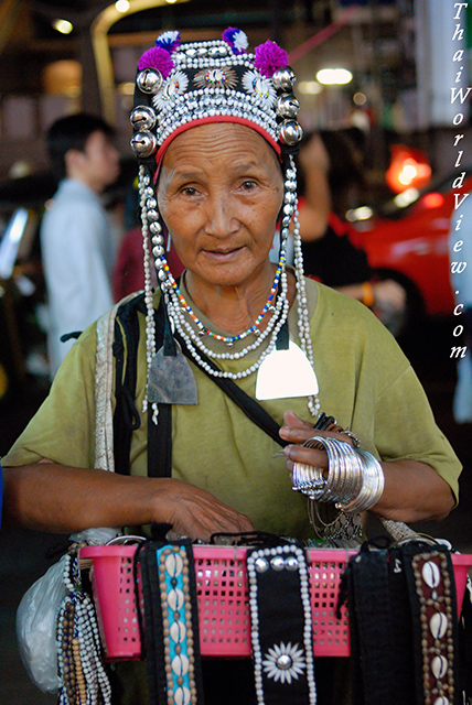 Hill tribe seller - Bangkok