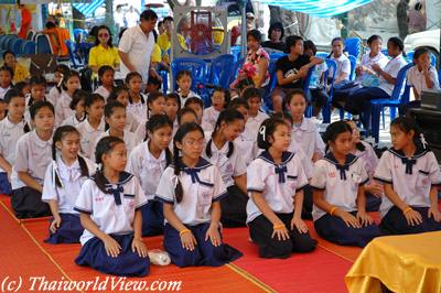 Thai school pupils