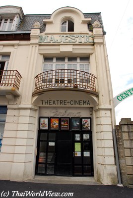 Old cinema in Saint-Pol-de-Léon
